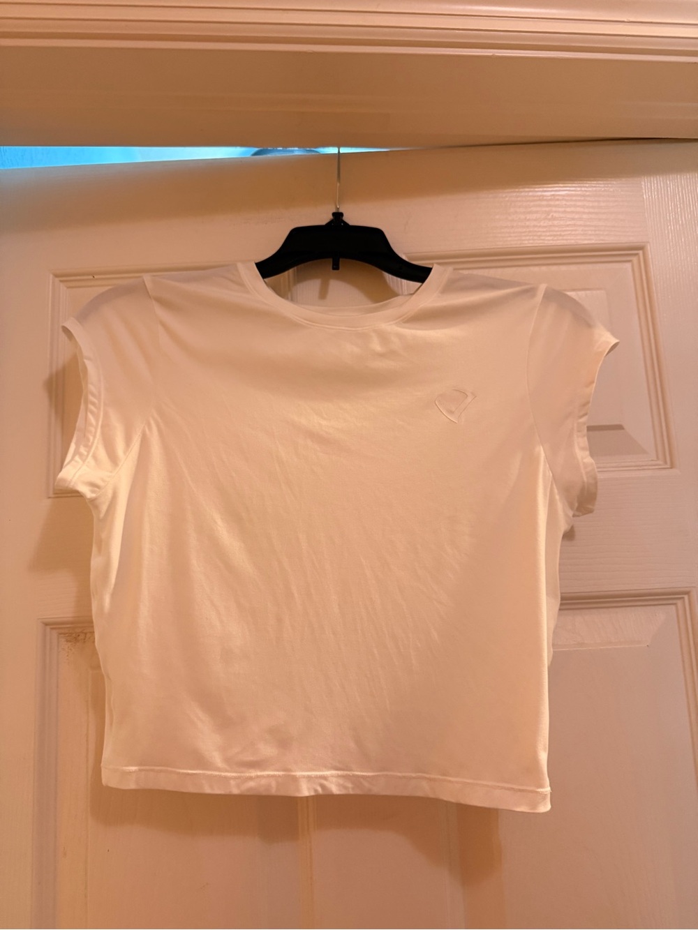 Violate The Dress Code White Crop Top Size XL
